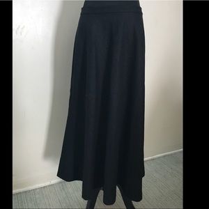 Ralph Lauren black wool skirt size 10